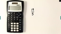 Go to TI-30XIIS - Converting Mixed and Improper Fractions, Decimals with duration: 1 minute, 55 seconds