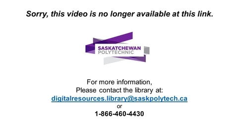 Thumbnail for Searching the Sask Polytech Library Catalogue - CNPP