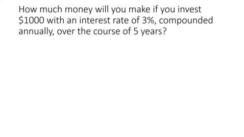 Thumbnail for entry Compound Interest - How much money will you make (c.a.)