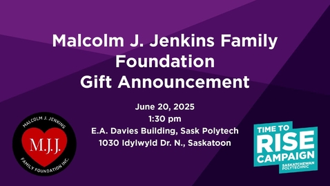 Thumbnail for Time To Rise Event -  June 20, 2025 - Malcolm J Jenkins Family Foundation