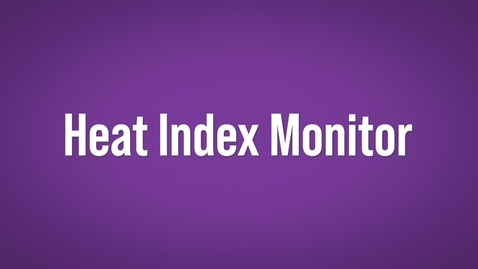 Thumbnail for Heat Index Monitor