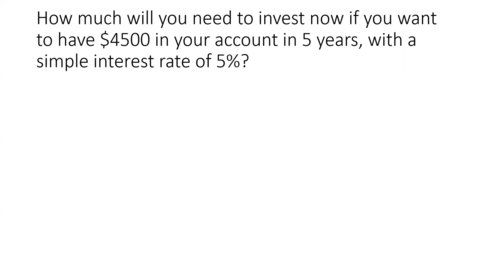 Thumbnail for Simple Interest - Solve for P