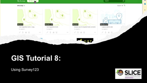 Thumbnail for GIS Tutorial 8 Using Survey123