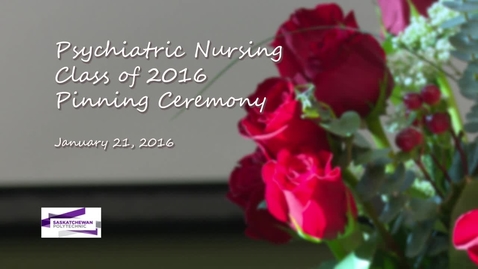 Thumbnail for entry Psych Nursing Pinning Jan 2016