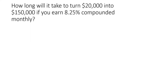 Thumbnail for entry Compound Interest - Solve for time (n)