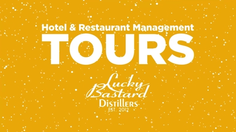 Thumbnail for Hospitality &amp; Tourism Tours LB Distillery