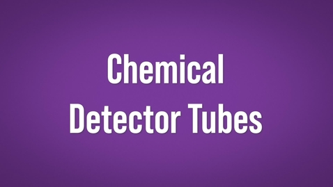 Thumbnail for Chemical Detector Tubes