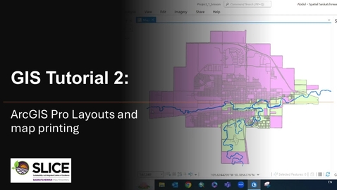 Thumbnail for GIS Tutorial 2 ArcGIS Pro Layouts and map printing