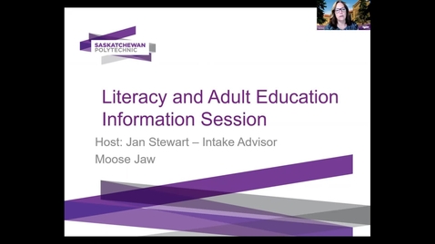 Thumbnail for Literacy &amp; Adult Ed Online Introduction June 2021