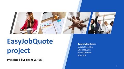 Thumbnail for EasyJobQuote Project Presentation