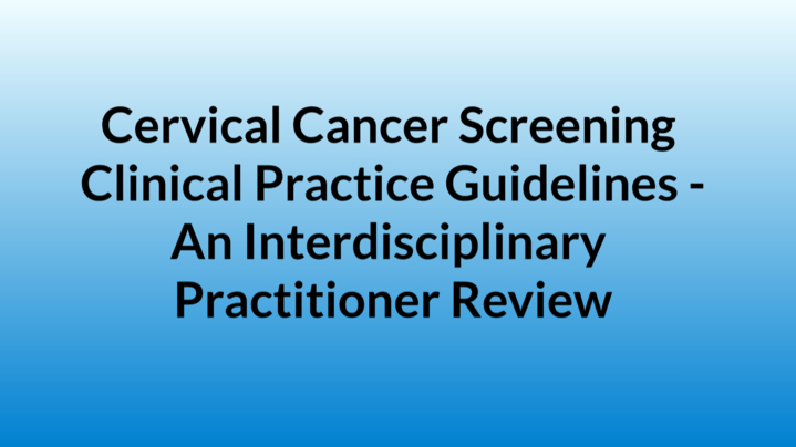 Thumbnail for channel Cervical Screen Video (Public)