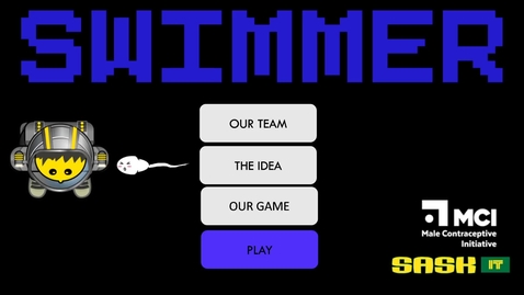 Thumbnail for Swimmer Video game for the Male Contraceptive Initiative