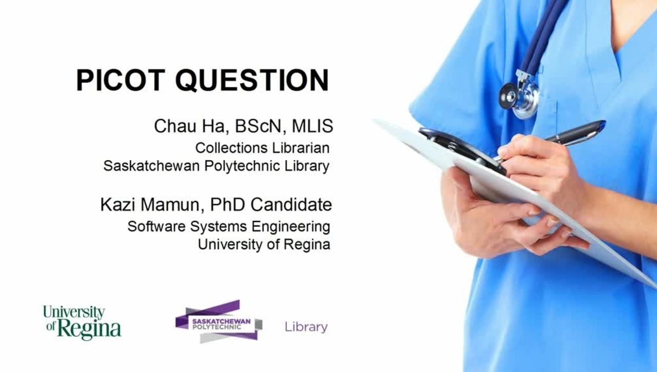 Picot Question Formulating A Research Question Videos On Sask Polytech