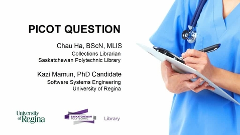 Thumbnail for PICOT Question: Formulating a Research Question