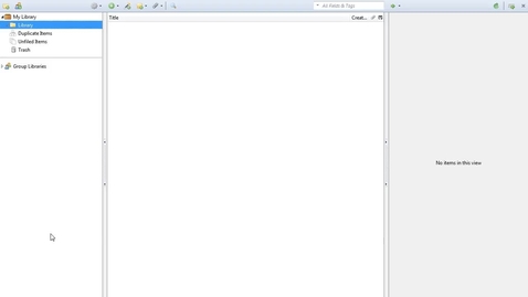 Thumbnail for Zotero: How to Create a Folder and Subfolders