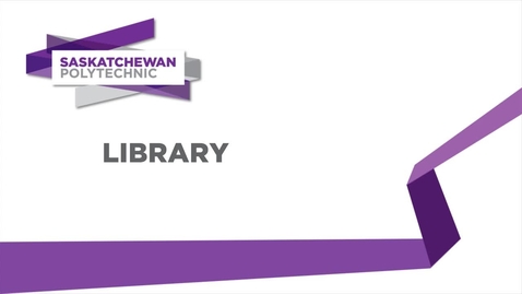 Thumbnail for Saskatchewan Polytechnic Library