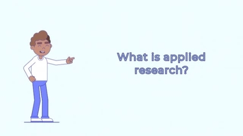 Thumbnail for entry What Is Applied Research?