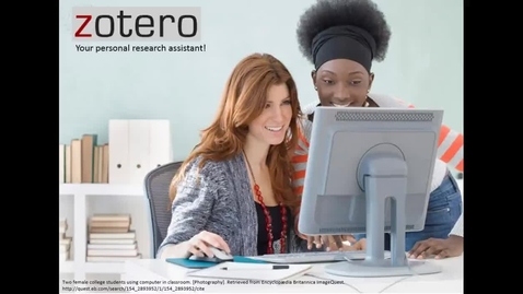 Thumbnail for Zotero Promo Video