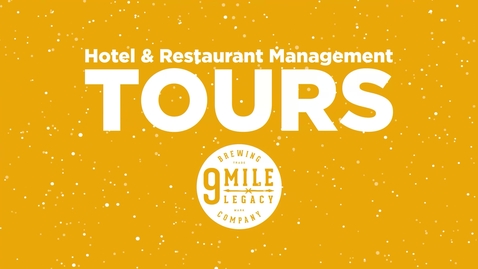 Thumbnail for Hospitality &amp; Tourism Tours 9 Mile Brewery