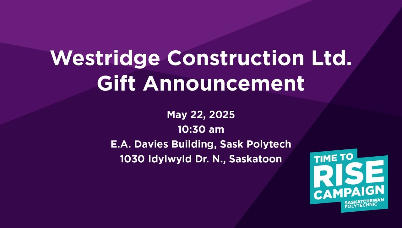 Westridge Construction Ltd Gift Announcement May 22 2025