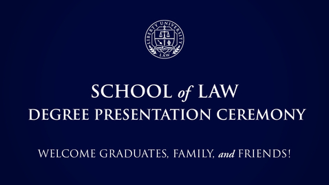 Thumbnail for School of Law | May 11, 10:00AM