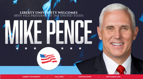 Thumbnail for entry Convocation with Mike Pence