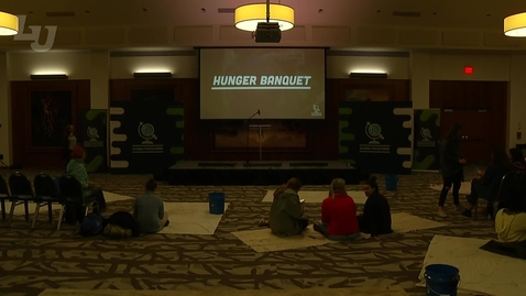 Thumbnail for Global Focus Week - Hunger Banquet