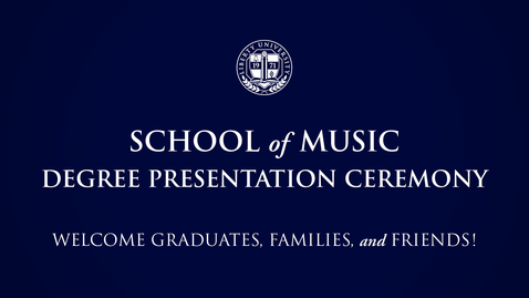 Thumbnail for School of Music | May 10, 2:00PM