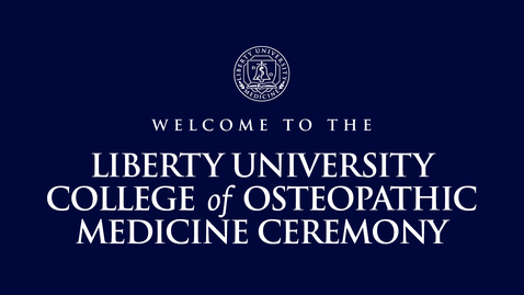 Thumbnail for entry College of Osteopathic Medicine | May 14, 6:00 PM