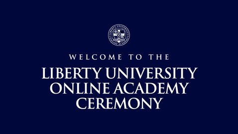 Thumbnail for entry Online Academy Ceremony | May 15, 9:00 AM