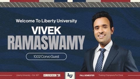 Thumbnail for Convocation with Vivek Ramaswamy