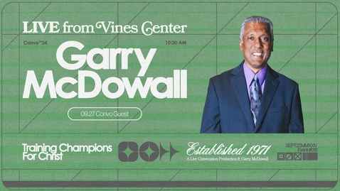 Thumbnail for Convocation with Garry McDowall