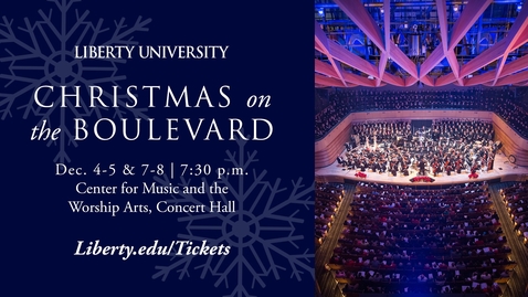 Thumbnail for entry Christmas on the Boulevard - The Messiah - 2017