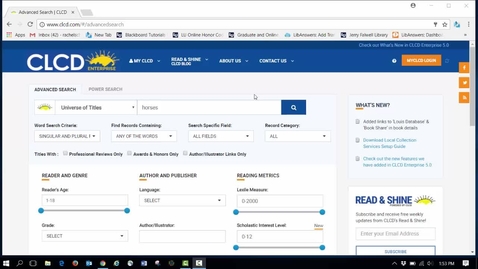 Thumbnail for CLCD: Introduction