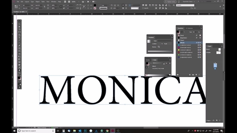 Thumbnail for Arts 222- Changing Gradients in InDesign