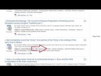 How To Use The Atla Database Liberty University
