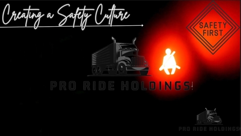 Thumbnail for Creating a Safety Culture in Your Fleet, by Pro Ride Holdings Ltd.