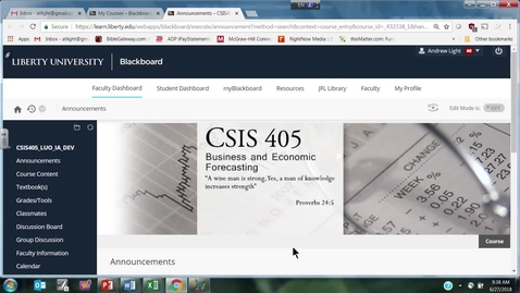 Thumbnail for CSIS 405 -- SME Training Video