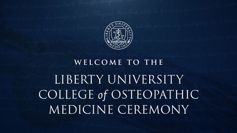 Thumbnail for College of Osteopathic Medicine | May 5, 6:00PM