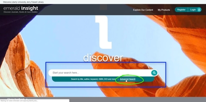 How To Use The Emerald Database Liberty University