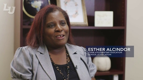 Thumbnail for LU Employee Giving | Esther Alcindor