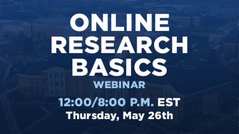Thumbnail for entry Online Research Basics: Jerry Falwell Library