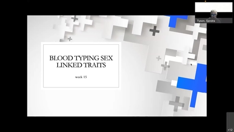 Thumbnail for Blood Typing Punnett Square