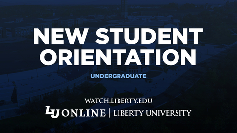 Thumbnail for entry New Student Orientation | Undergraduate