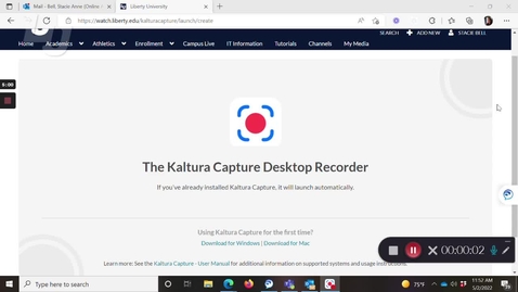 Thumbnail for Kaltura Capture recording - May 2nd 2022, 11:52:29 am