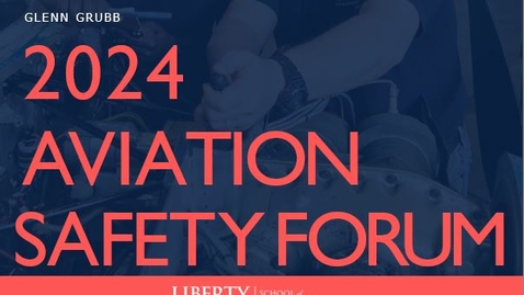 Thumbnail for entry Aviation Safety Forum Day 1 - Tuesday, 16 April 2024