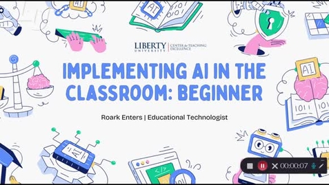 Thumbnail for Implementing AI in the Classroom: Beginner