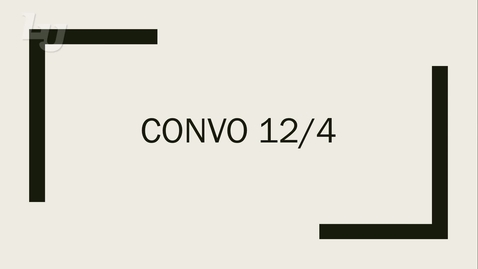 Thumbnail for Convocation - December 4, 2019 