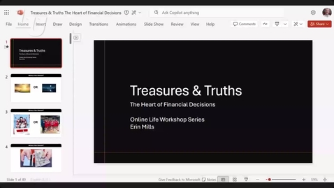 Thumbnail for Treasures &amp; Truths The Heart of Financial Decisions. A Presentation by LU’s Center for Financial Literacy