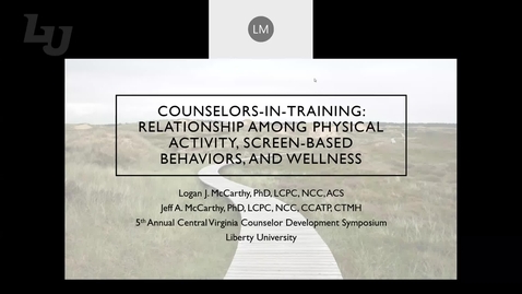 Thumbnail for entry Counselors-in-training relationship among physical activity, screen-based behaviors, and wellness